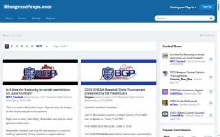 Bluegrass Transportation Services website