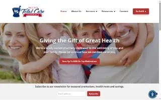 McCay's Total Pharmacy website