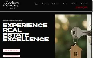 Cooksey Financial Services website