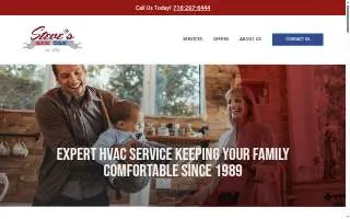 Steve's Heating & Cooling of Florence website