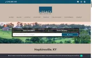 Legacy Real Estate Co. website