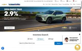 Sutherland Chevrolet website