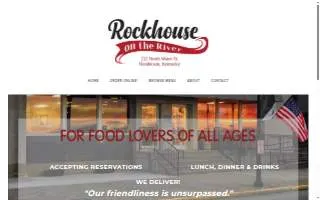Rockhouse On The River website