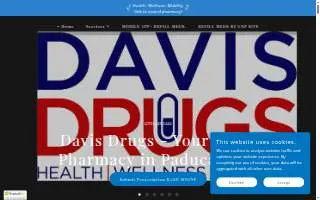 Davis Drugs website