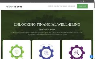 WealthSouth website