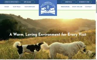 Bach Veterinary Clinic website