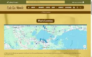 Cafe Du Monde of Metairie website