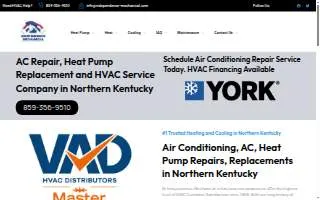 Independence Mechanical website