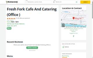 Fresh Fork Cafe And Catering (Office)
