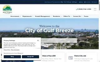 GulfBreeze AC Repair Metairie website