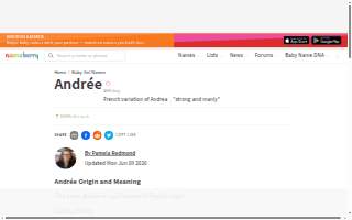 Andree Caillet, MD
