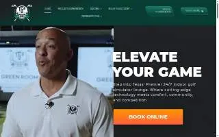 The Greenroom of Lafayette website