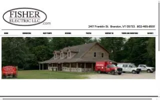 Fisher Electric LLC of Lake Charles website