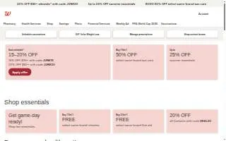 Walgreens Pharmacy of Lake Charles website