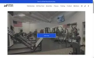 INFIT Gym website