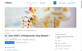 Dr. Dan Holt's Chiropractic Day Resort