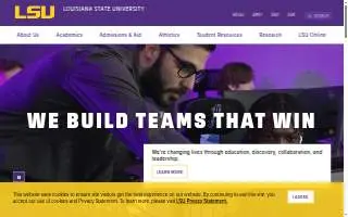 LSU Family Medicine Alexandria website