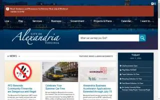 SAMS HVAC Services website