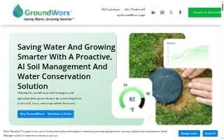 Groundworx Landscape Design and Installation website