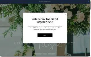 Gilded Artichoke Catering Co. website