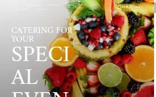 Back Woods Catering website
