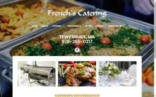 French's Catering of Lowell website