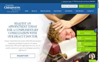 Dracut Chiropractic Center website