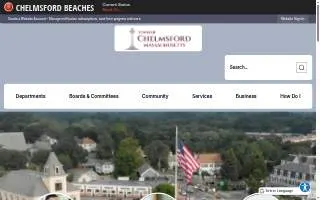 Chelmsford Street Auto Sales website