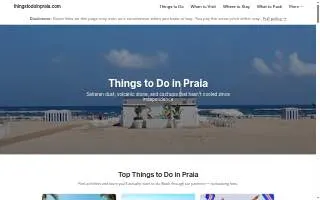 Praia Vibes Lounge website