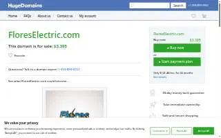 Flores Electrical Contractor website