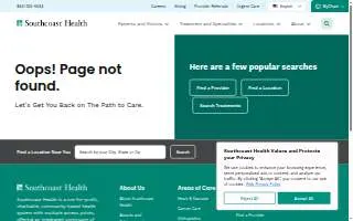Southcoast Health Urgent Care of Fall River website