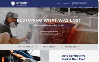 Integrity Auto of Fall River website