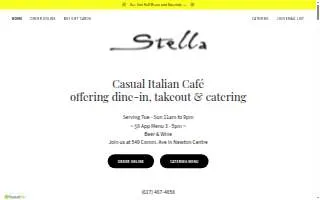 Stella website