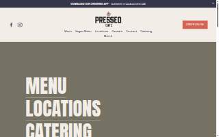 Pressed Cafe