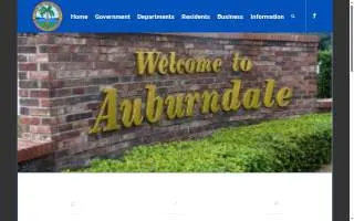 Auburndale Builders Inc. website