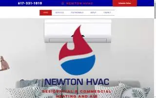 Newton HVAC INC website