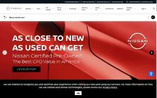 Commonwealth Nissan website