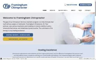 Framingham Chiropractor - Paul D. Jackman DC website