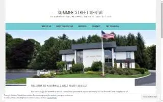 Summer Street Dental website