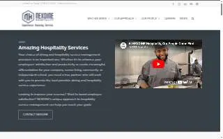 Nexdine Waltham Cafe website