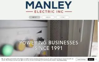Manley Electric, Inc. website