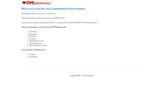 CVS Pharmacy (32 Ferry St) website