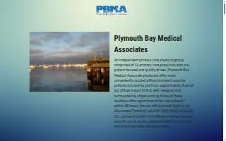 Plymouth Bay Medical Associates website