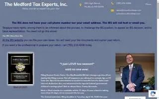 Medford Tax Experts website