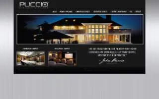 Puccio Electric website
