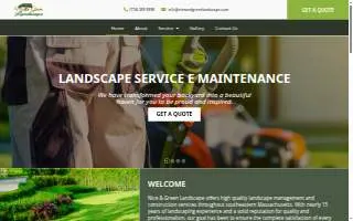 Nice and Green Landscape website