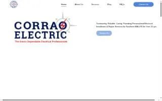 Corrao Electric of Taunton website