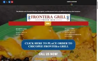 Frontera Grill website
