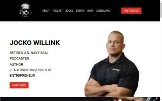 Jocko's Place website