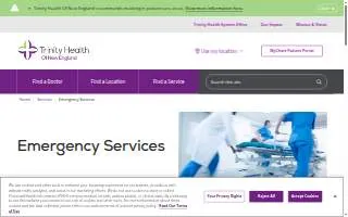 Trinity Health Of New England Medical Group website